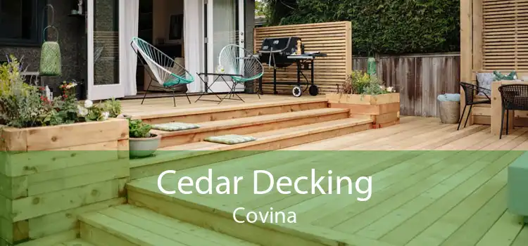 Cedar Decking Covina