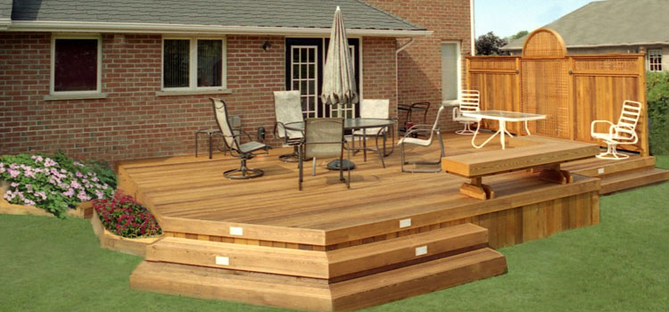 Cedar Composite Decking in Covina, CA